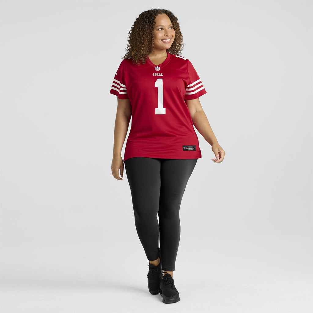 Ricky Pearsall San Francisco 49ers Nike Women's Team Game Jersey -  Scarlet