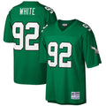 Reggie White Philadelphia Eagles Mitchell & Ness Big & Tall 1990 Retired Player Replica Jersey - Kelly Green