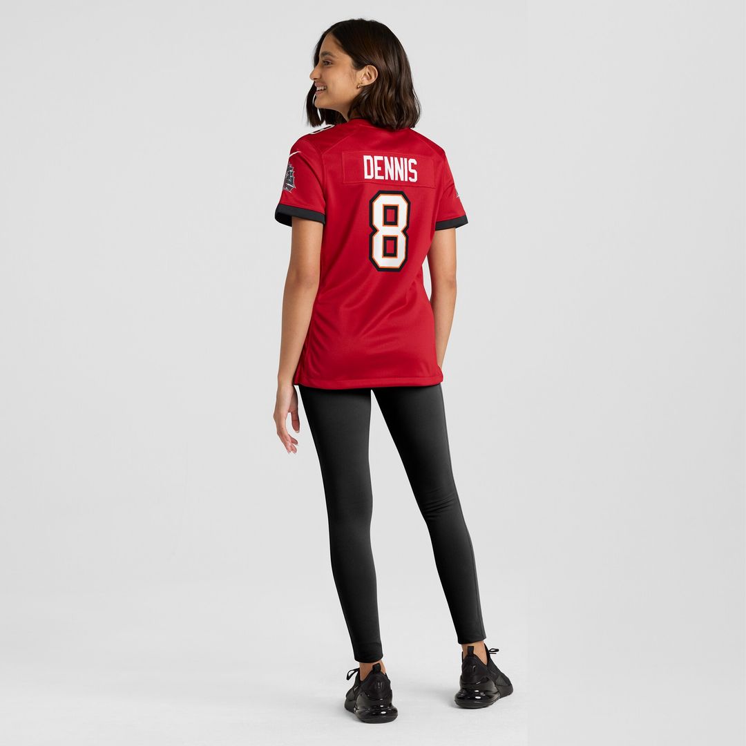SirVocea Dennis Tampa Bay Buccaneers Nike Women's Game Jersey - Red