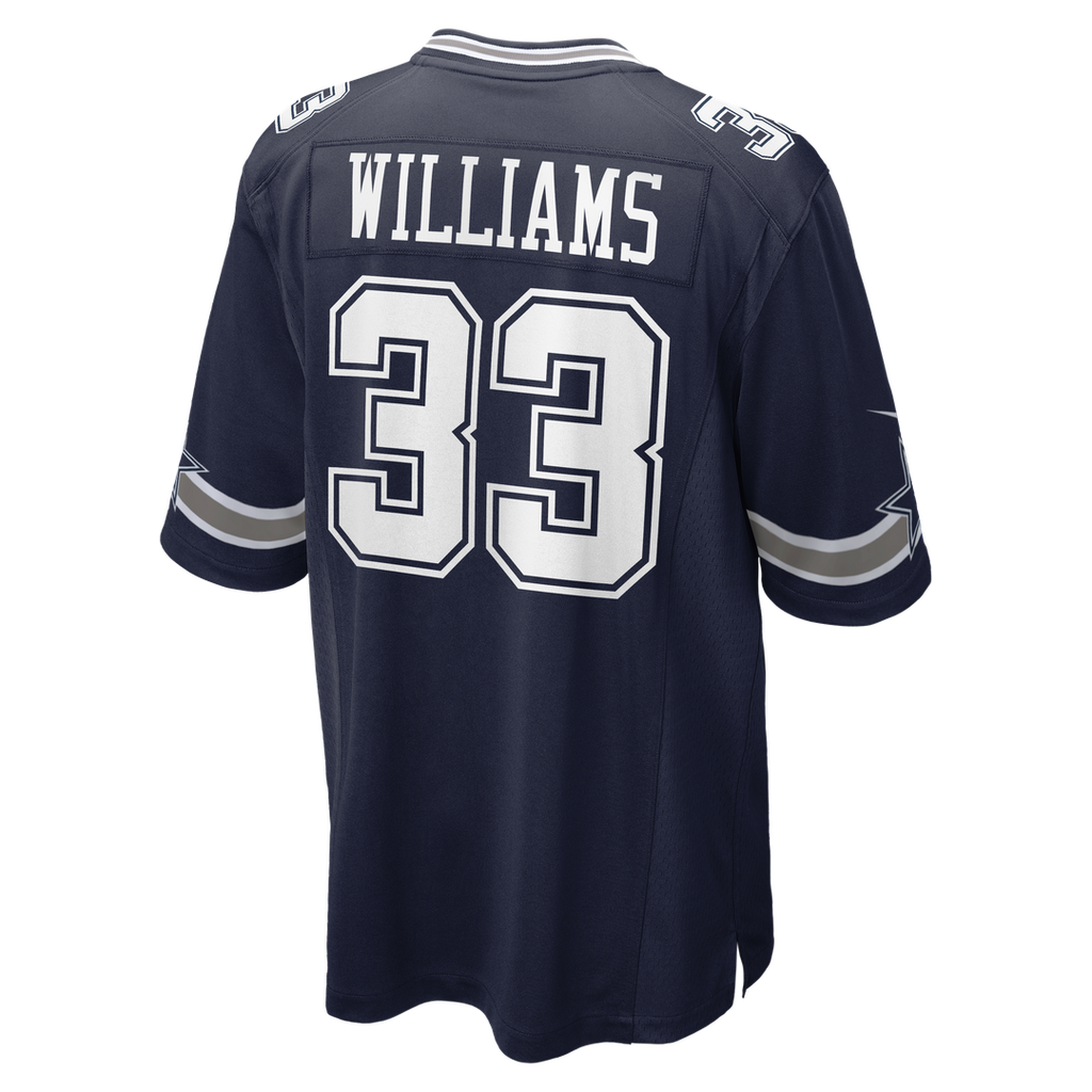 Javonte Williams Dallas Cowboys Nike Team Game Jersey - Navy