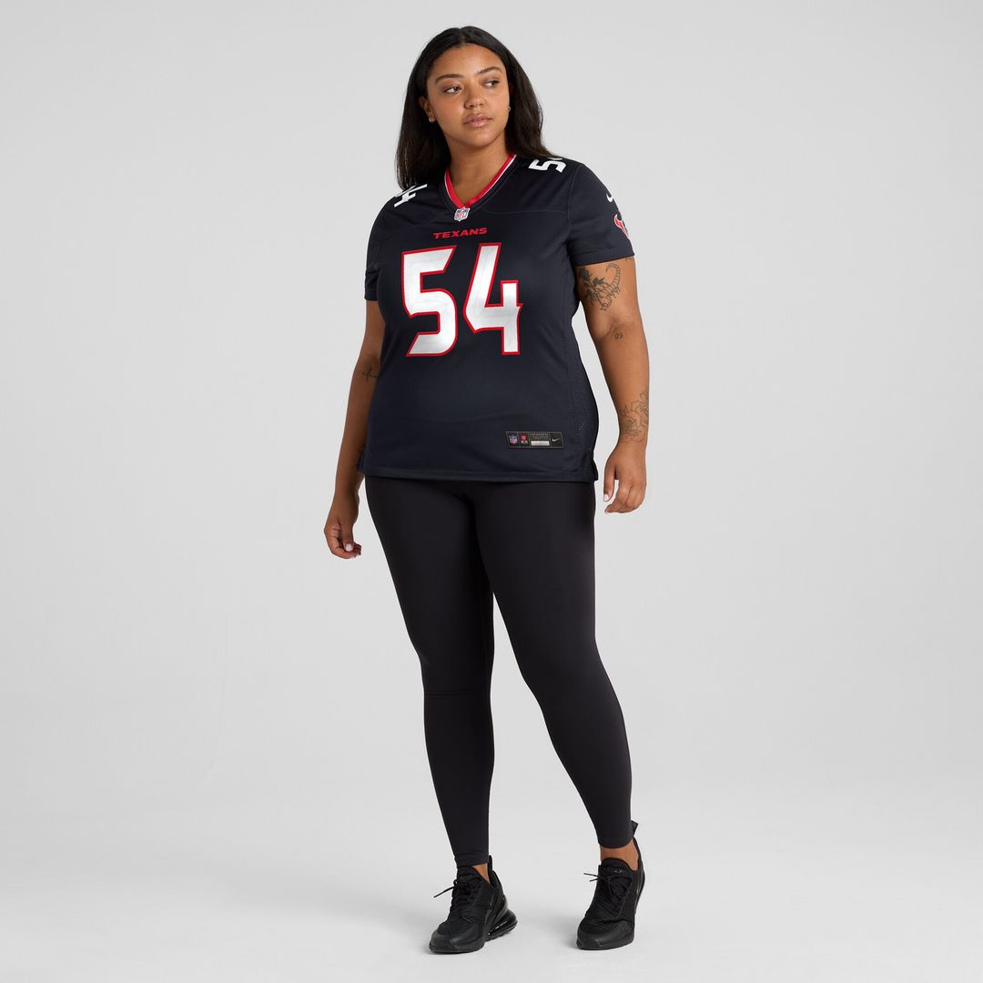 Jarrett Patterson Houston Texans Nike Women's Team Game Jersey -  Navy