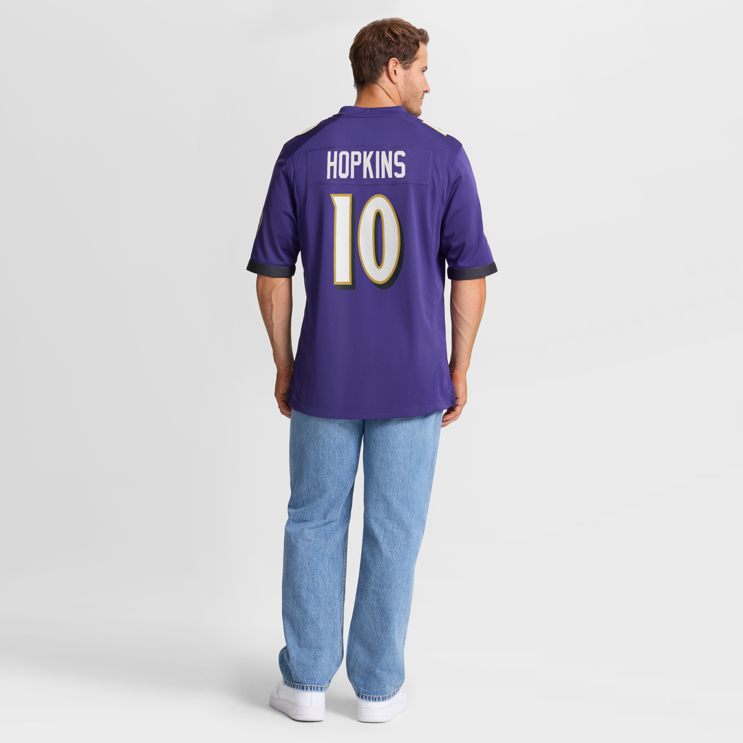 DeAndre Hopkins Baltimore Ravens Nike Team Game Jersey -  Purple