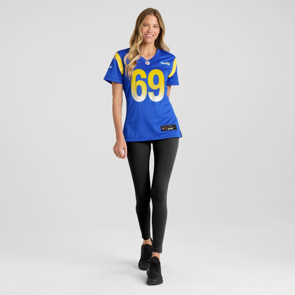 Kevin Dotson Los Angeles Rams Nike Women's  Game Jersey -  Royal
