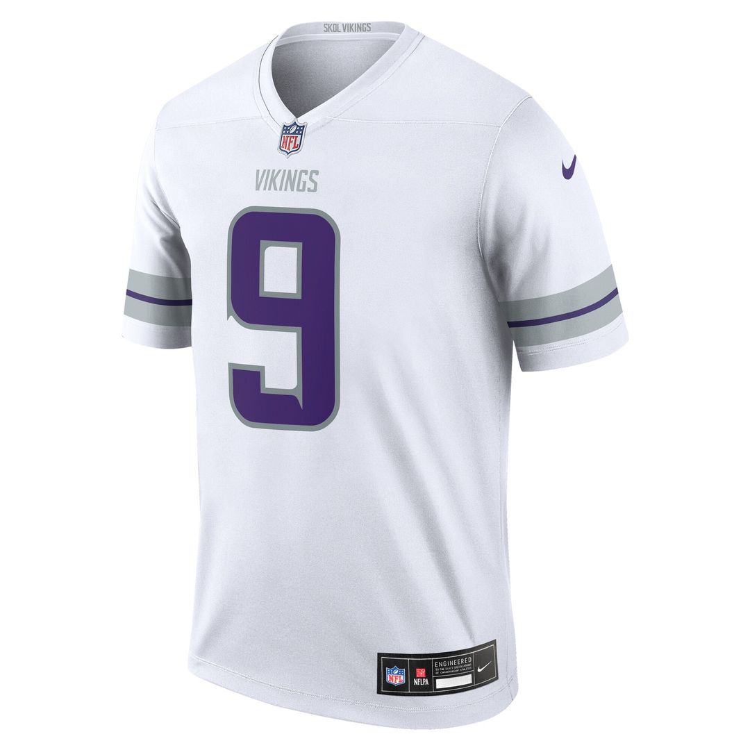 J.J. McCarthy Minnesota Vikings Nike Legend Player Performance Top - White