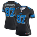 Aidan Hutchinson Detroit Lions Nike Women's Alternate Legend Player Performance Top -  Black