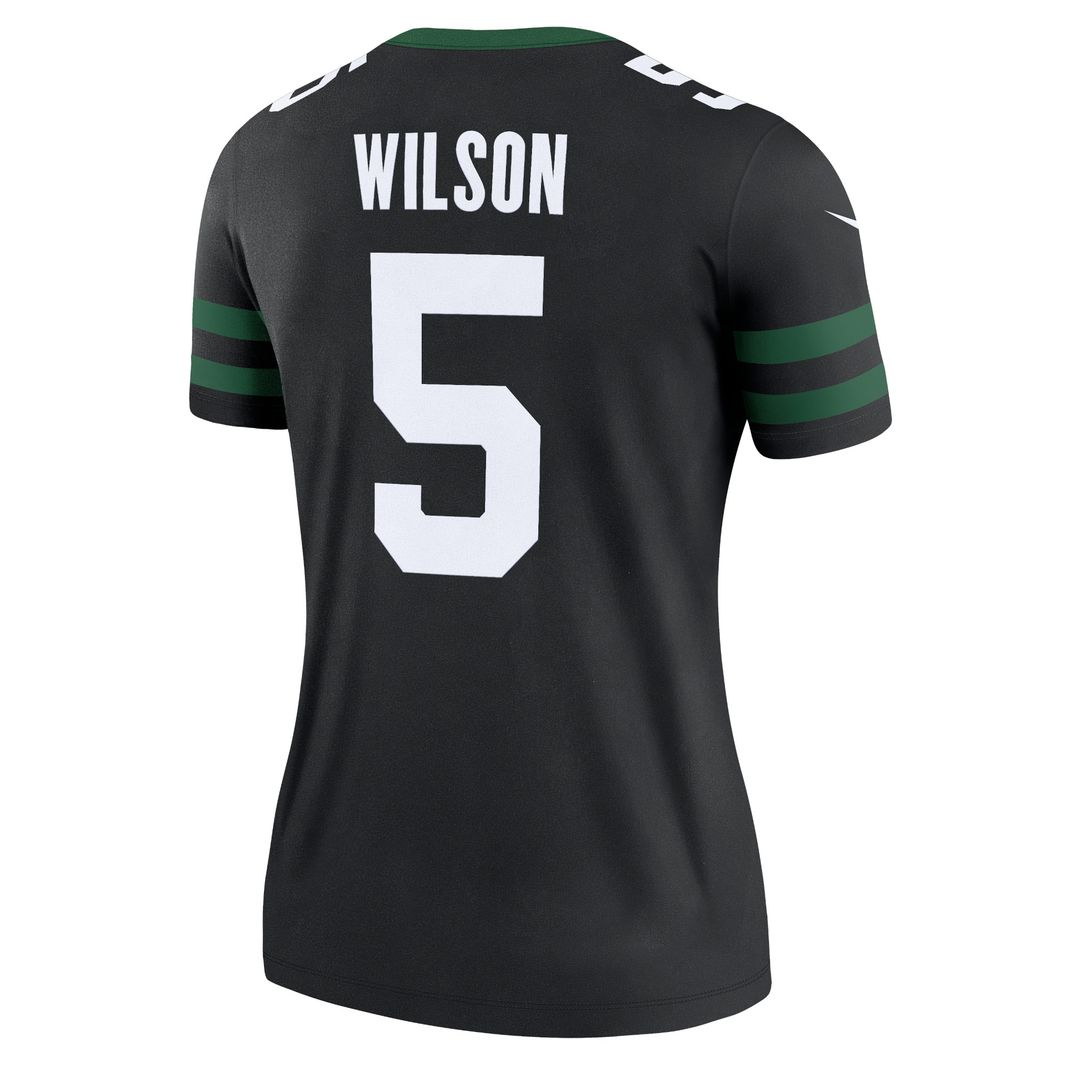 Garrett Wilson New York Jets Nike Women's Alternate Legend Player Performance Top - Classic Alternate White