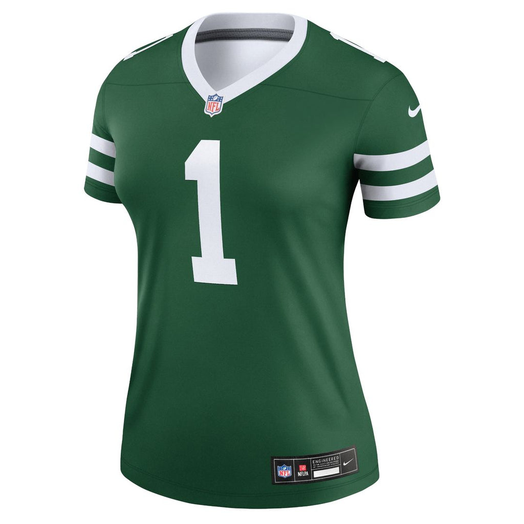 Ahmad Sauce Gardner New York Jets Nike Women's Legend Player Performance Top - Legacy White