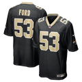 Jaylan Ford New Orleans Saints Nike  Game Jersey -  Black