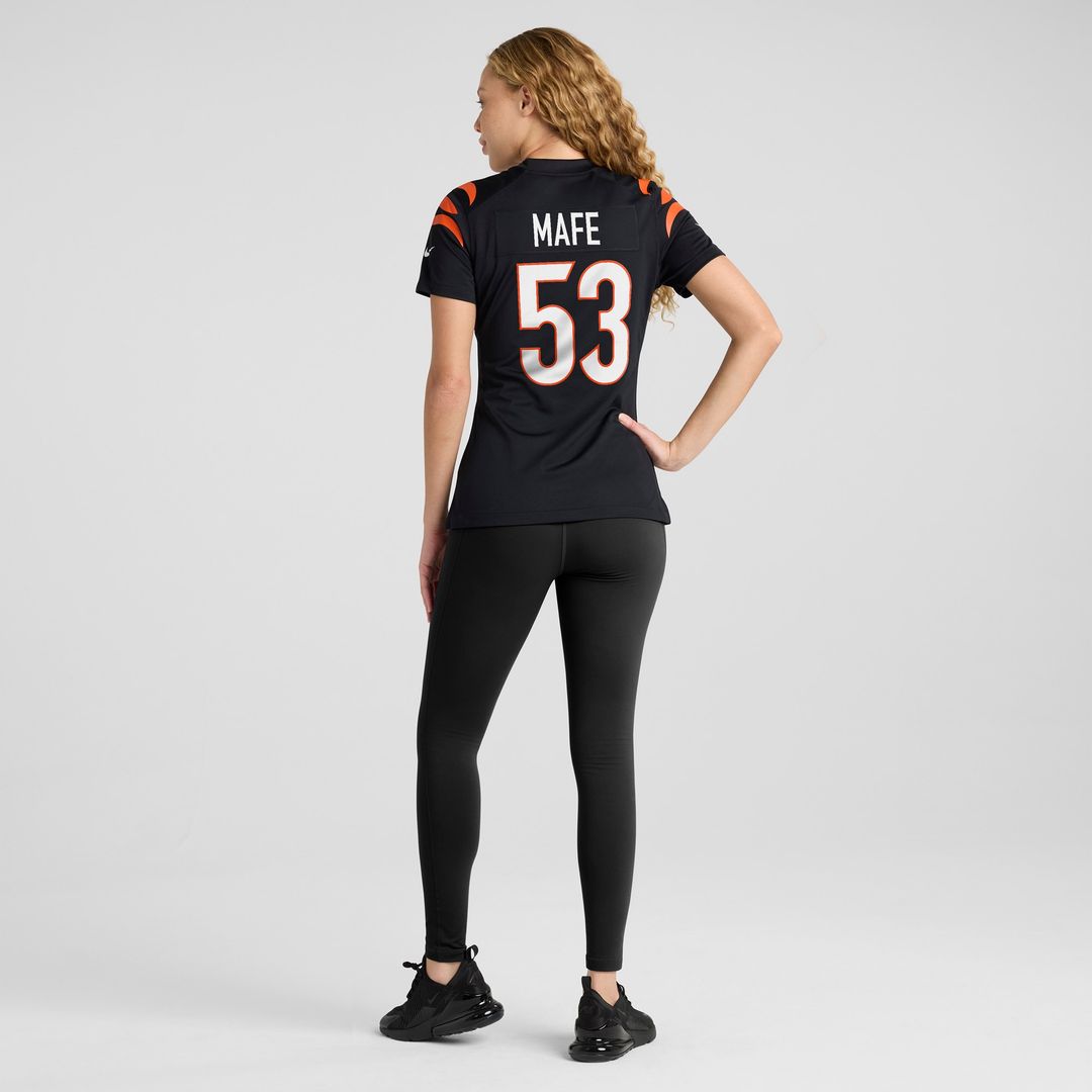 Boye Mafe Cincinnati Bengals Nike Women's Team Game Jersey -  Black