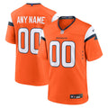 Denver Broncos Nike Team Custom Game Jersey - Orange