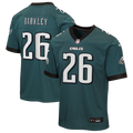 Saquon Barkley Philadelphia Eagles Nike Youth Team Game Jersey - Midnight Green
