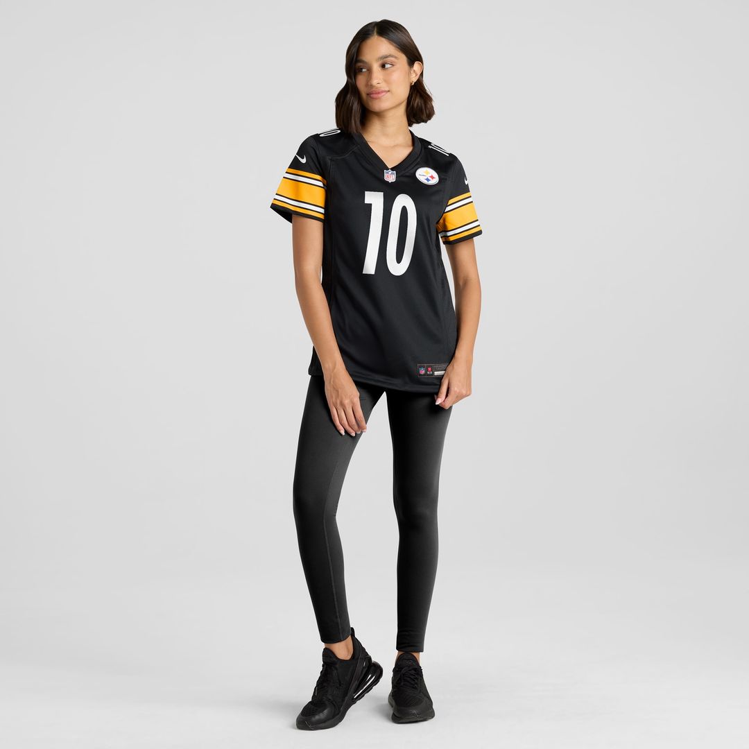 Roman Wilson Pittsburgh Steelers Nike Women's Team Game Jersey -  Black