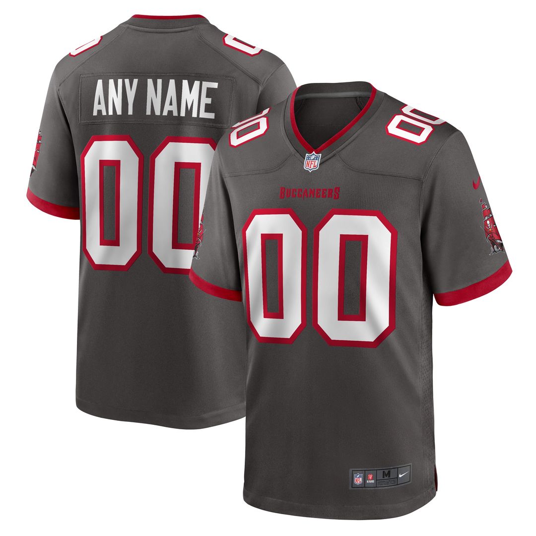 Men's Nike Red Tampa Bay Buccaneers  Team Custom Game Jersey