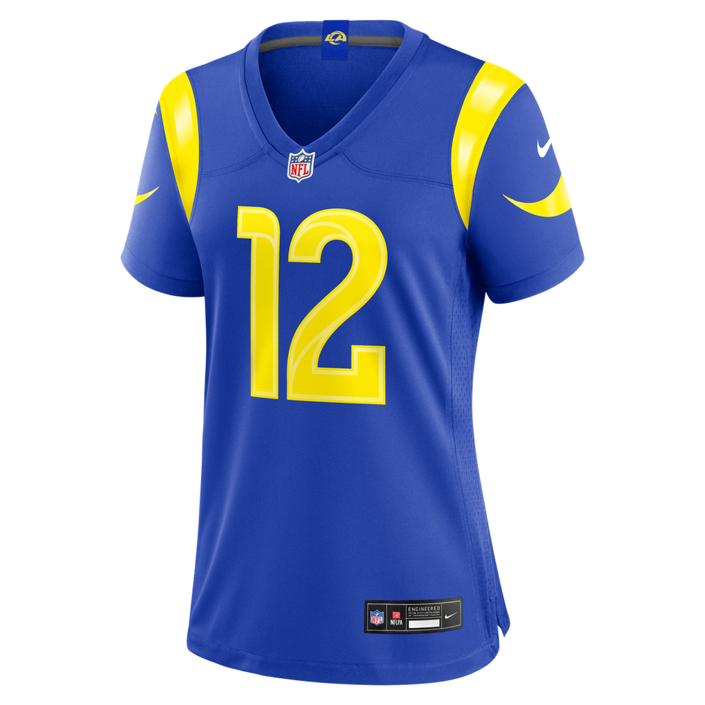 Puka Nacua Los Angeles Rams Nike Women's Game Jersey - White