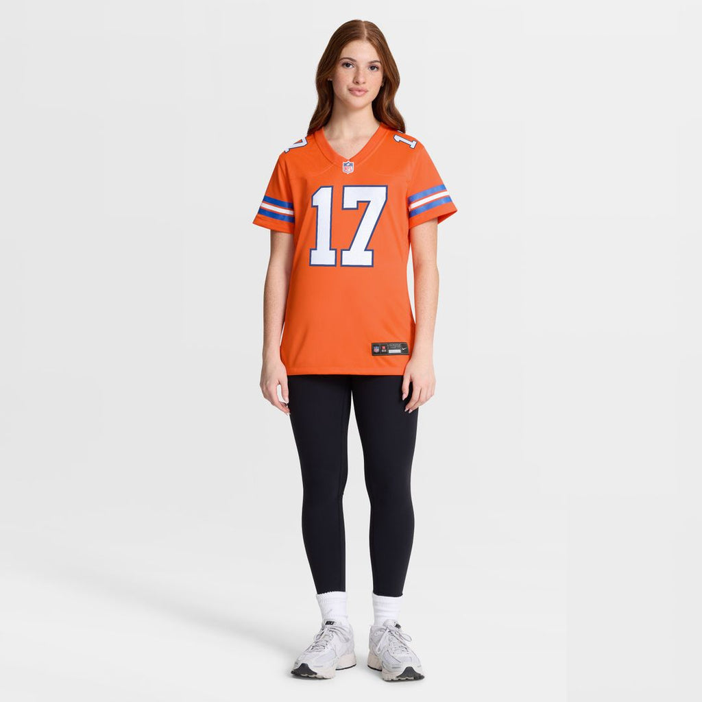 Jaylen Waddle Denver Broncos Nike Women's Mile High Collection 1977 Throwback Game Jersey -  Orange