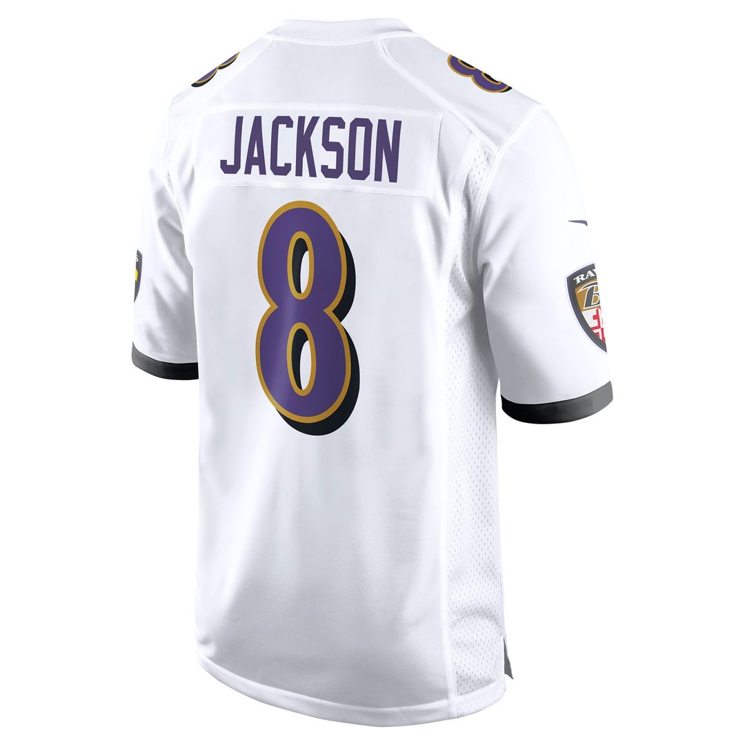 Lamar Jackson Baltimore Ravens Nike Alternate Game Jersey -  Black