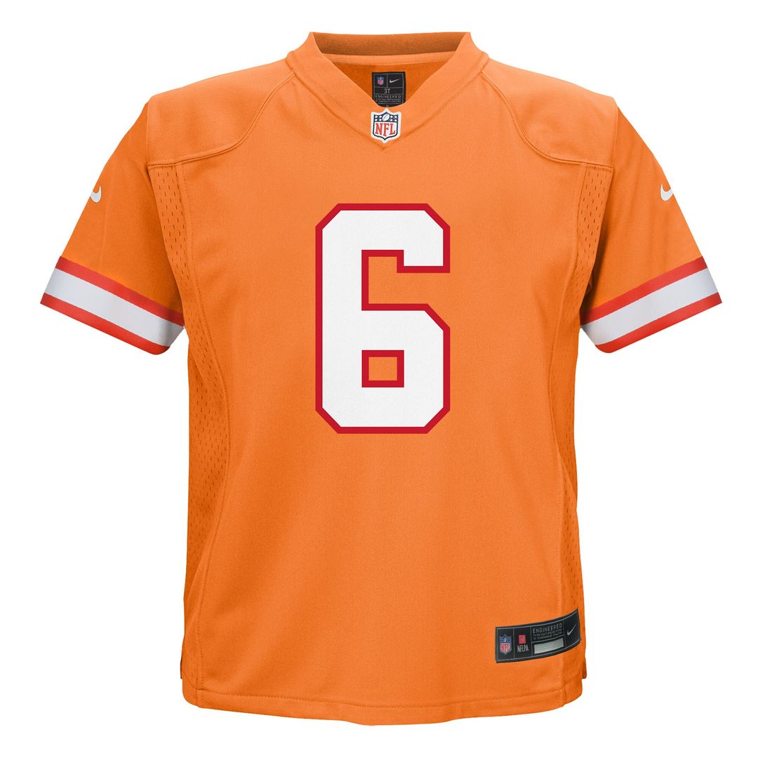 Baker Mayfield '76 Tampa Bay Buccaneers Toddler  Game Jersey - White