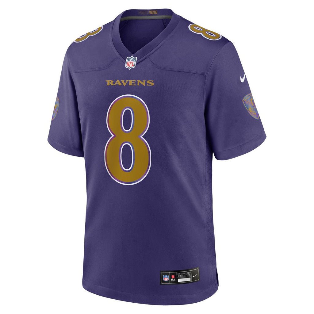 Lamar Jackson Baltimore Ravens Nike Game Jersey - White