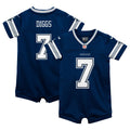 Trevon Diggs Dallas Cowboys Nike Infant Game Romper Jersey - Navy