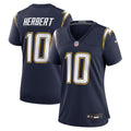 Justin Herbert Los Angeles Chargers Nike Women's Alternate Super Chargers Game Jersey - Navy