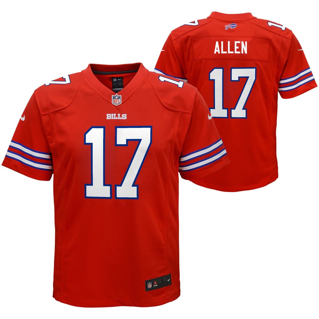 Josh Allen Buffalo Bills Nike Youth Game Jersey - Royal
