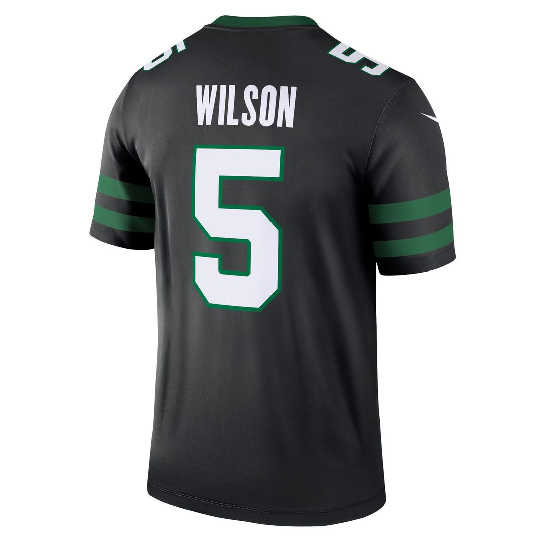 Garrett Wilson New York Jets Nike Legend Player Performance Top - Black