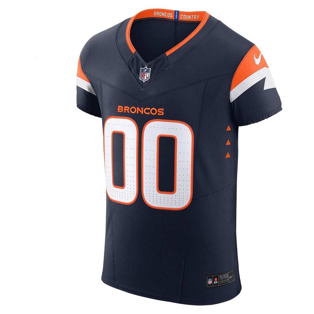 Denver Broncos Nike Team Vapor F.U.S.E. Elite Custom Jersey -  Orange