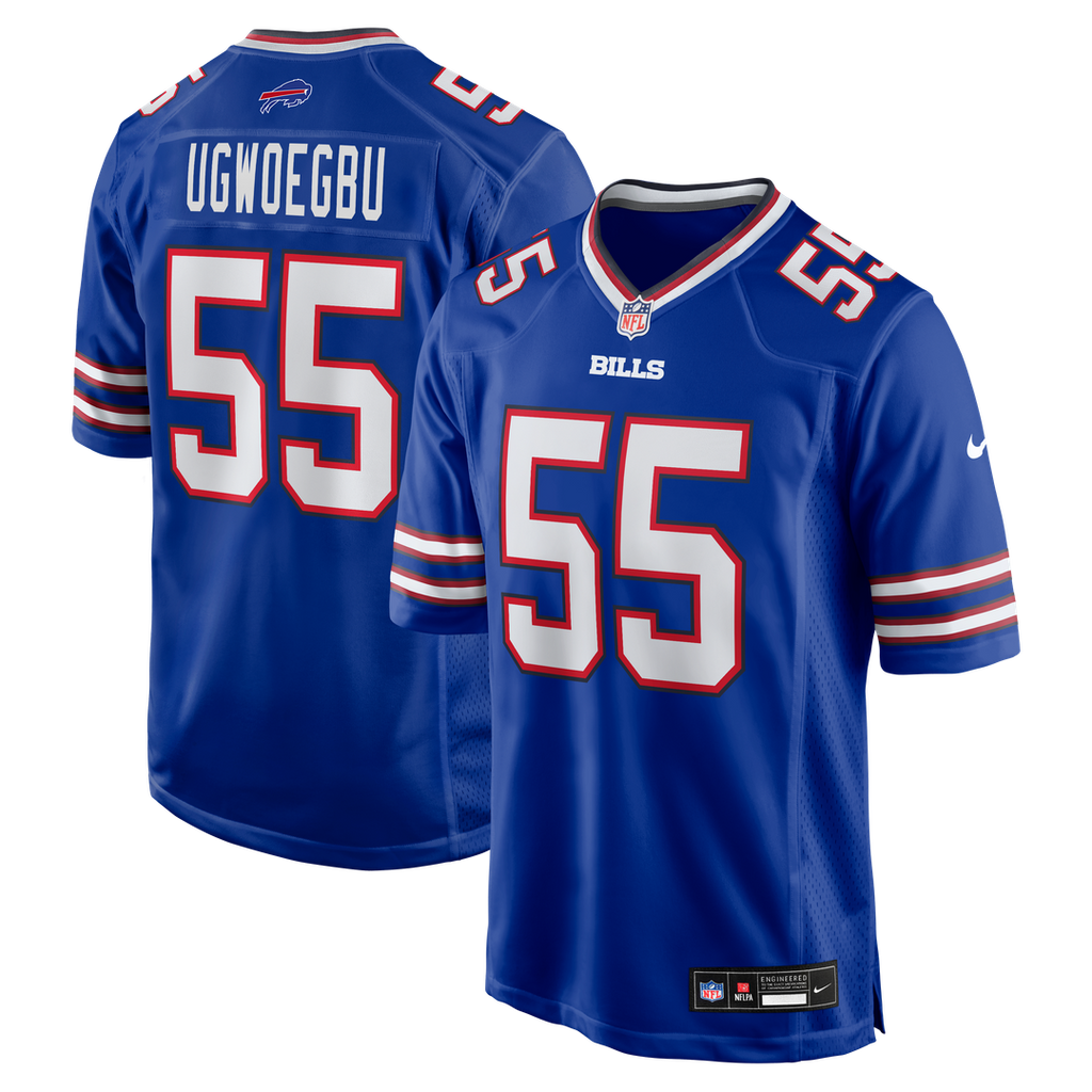 David Ugwoegbu Buffalo Bills Nike Game Jersey -  Royal