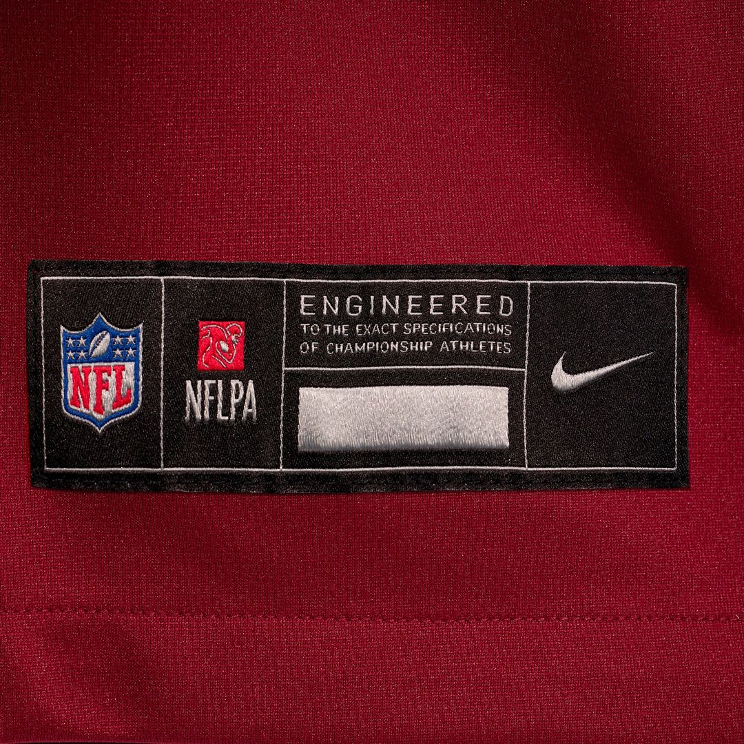 Nick Allegretti Washington Commanders Nike  Game Jersey -  Burgundy