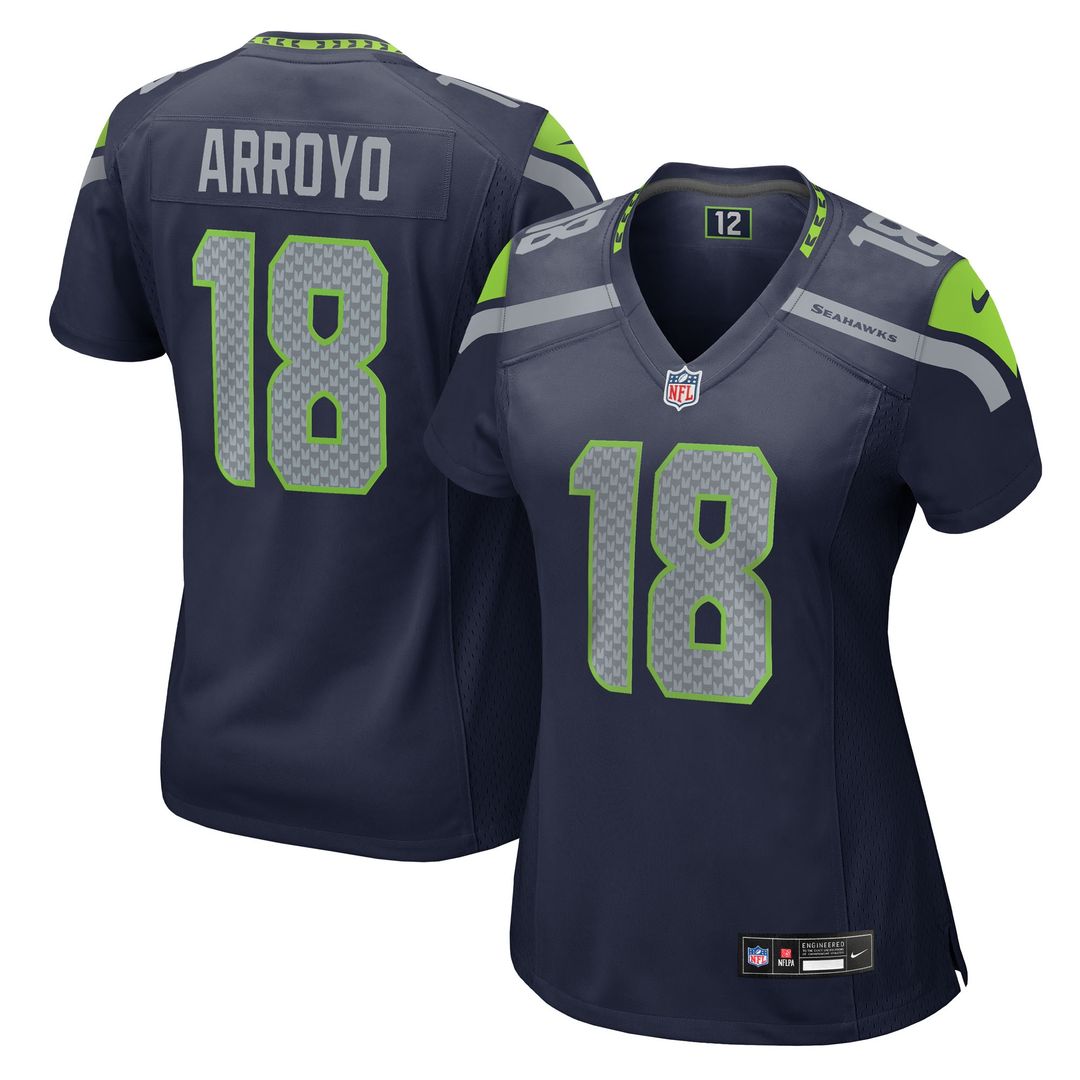 Elijah Arroyo Seattle Seahawks Nike Women's Team Game Jersey -  College Navy