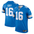 Jared Goff Detroit Lions Nike Legend Player Performance Top - Blue