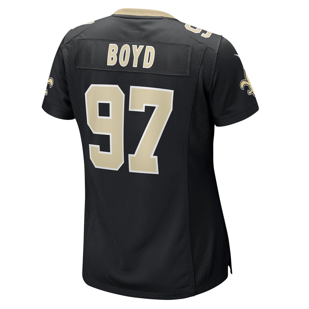 Khristian Boyd New Orleans Saints Nike Women's  Game Jersey -  Black