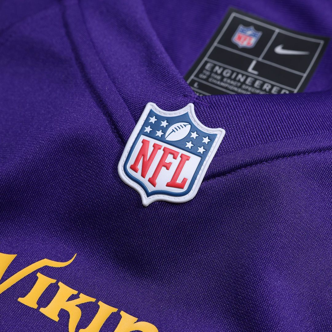 Fran Tarkenton Minnesota Vikings Nike Game Retired Player Jersey - Purple