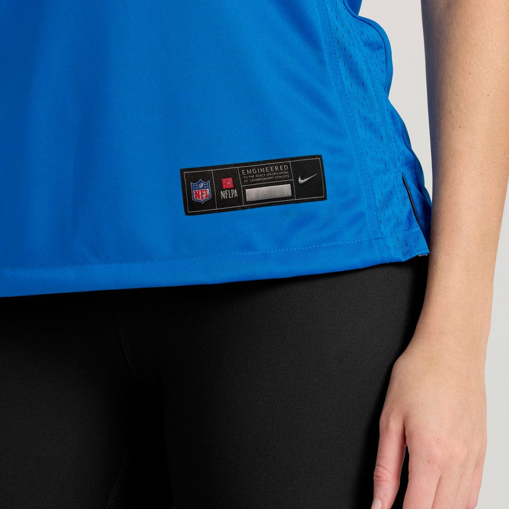 Number 1 Mom Detroit Lions Nike Game Jersey - Blue