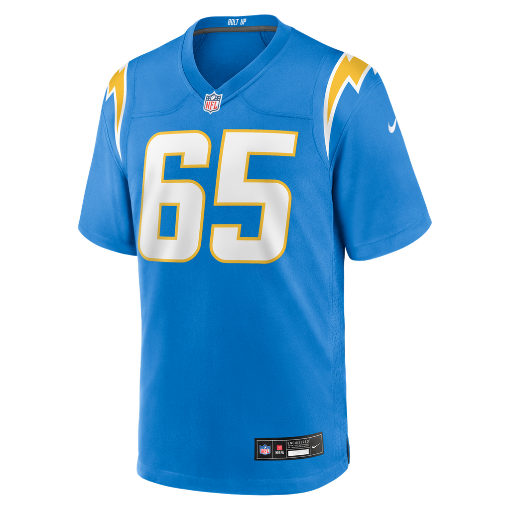 Logan Taylor Los Angeles Chargers Nike Team Game Jersey - Powder Blue