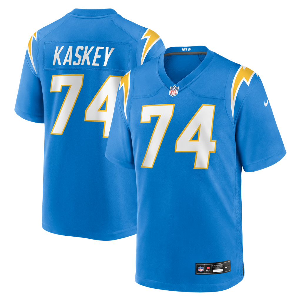 Matt Kaskey Los Angeles Chargers Nike Team Game Jersey - Powder Blue