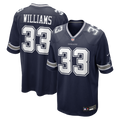 Javonte Williams Dallas Cowboys Nike Team Game Jersey - Navy
