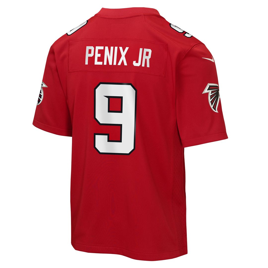 Michael Penix Jr. Atlanta Falcons Nike Youth Game Jersey - Red