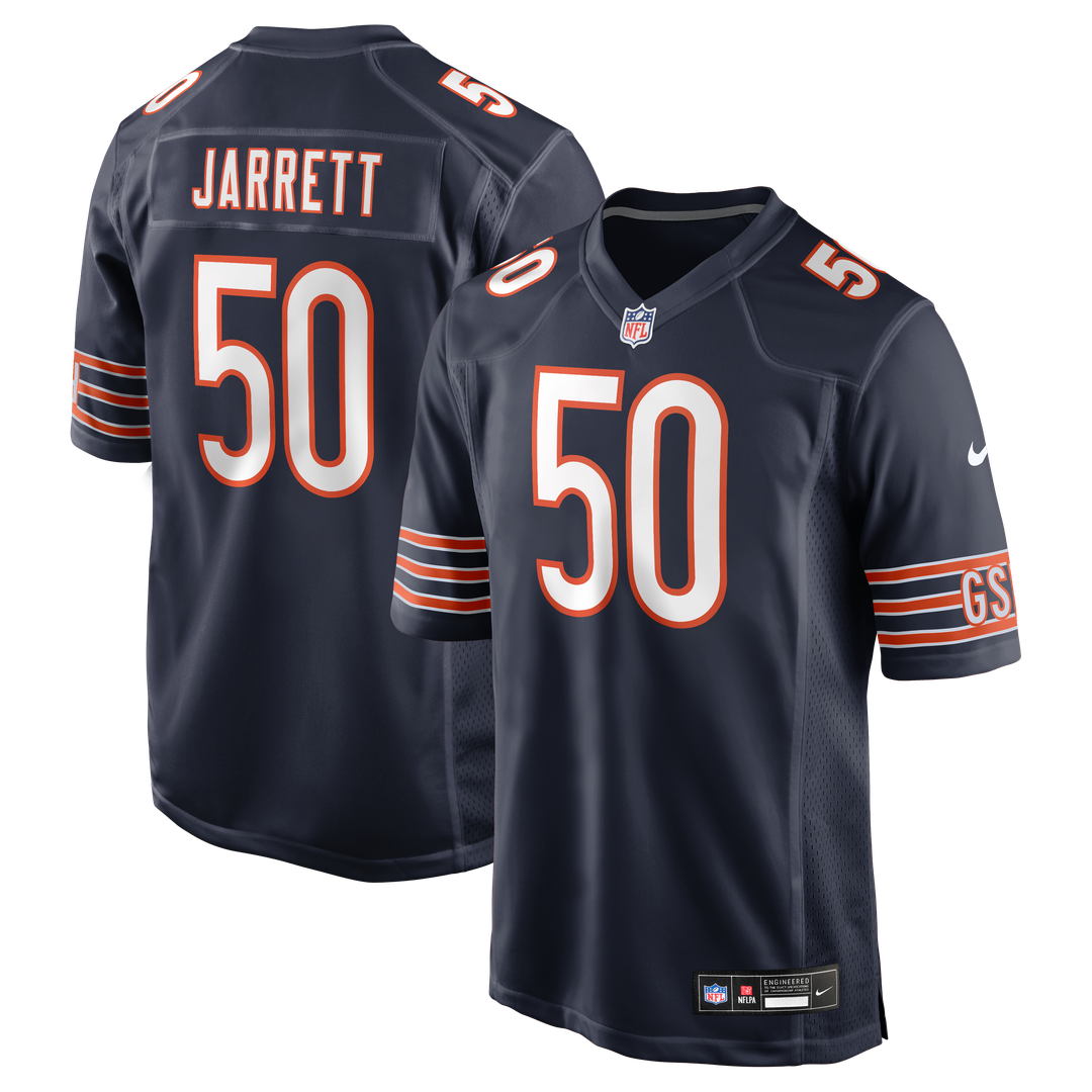 Grady Jarrett Chicago Bears Nike Team Game Jersey -  Navy