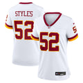 Sonny Styles Washington Commanders Nike Women's Game Super Bowl Era Jersey - White