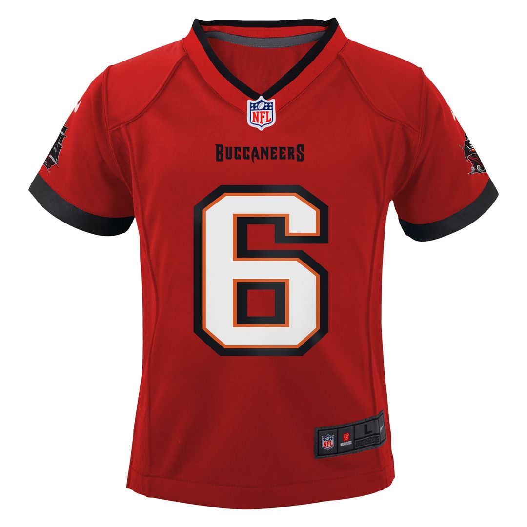 Baker Mayfield '76 Tampa Bay Buccaneers Toddler  Game Jersey - White