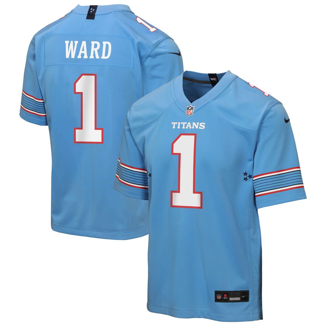 Cameron Ward Tennessee Titans Nike Youth Game Jersey - White