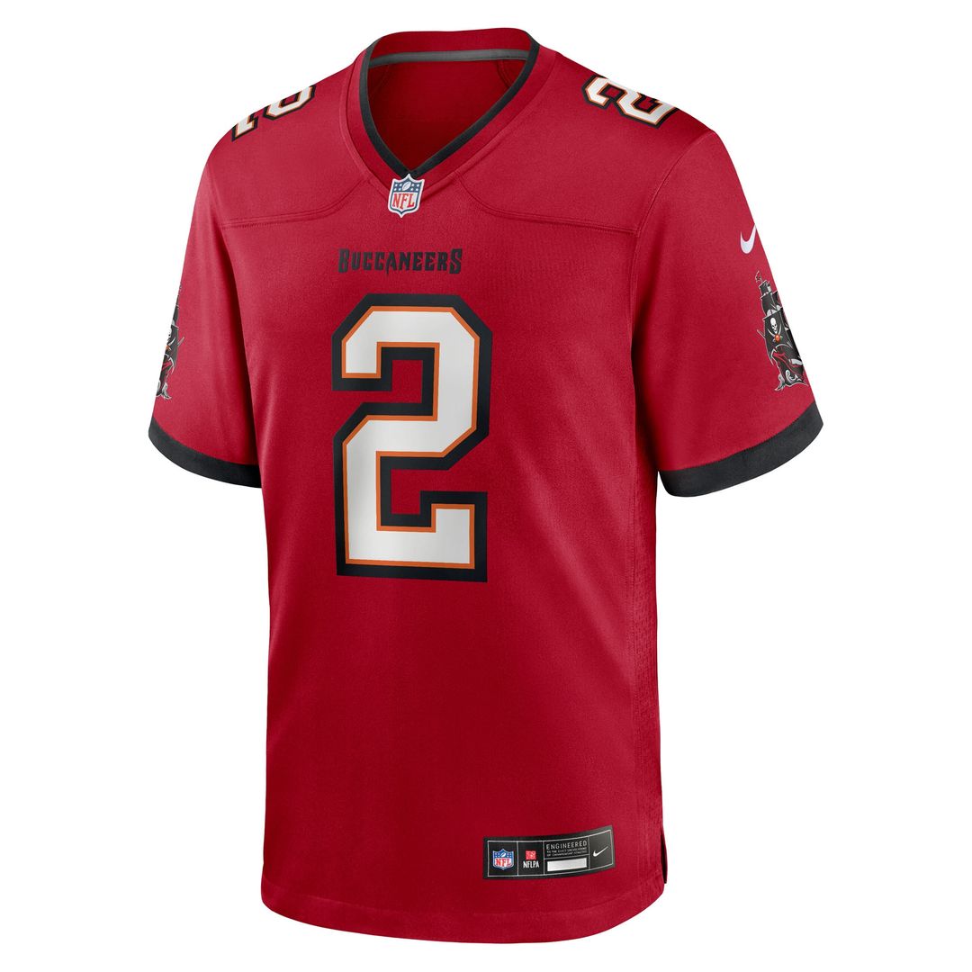 Emeka Egbuka Tampa Bay Buccaneers Nike Alternate Game Player Jersey - Pewter