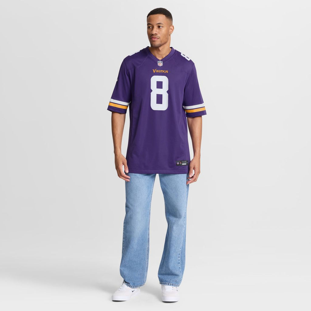 Jeff Okudah Minnesota Vikings Nike Team Game Jersey -  Purple