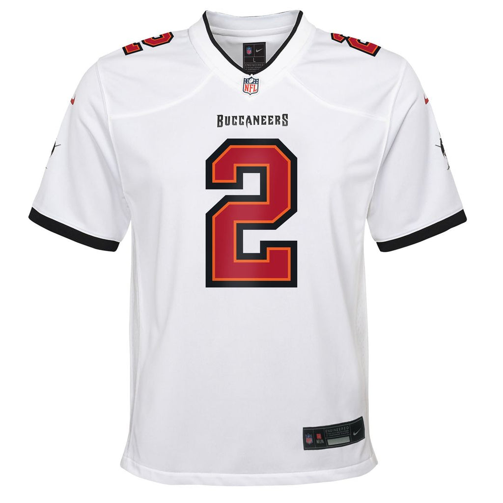 Emeka Egbuka Tampa Bay Buccaneers Nike Youth White Game Jersey - White