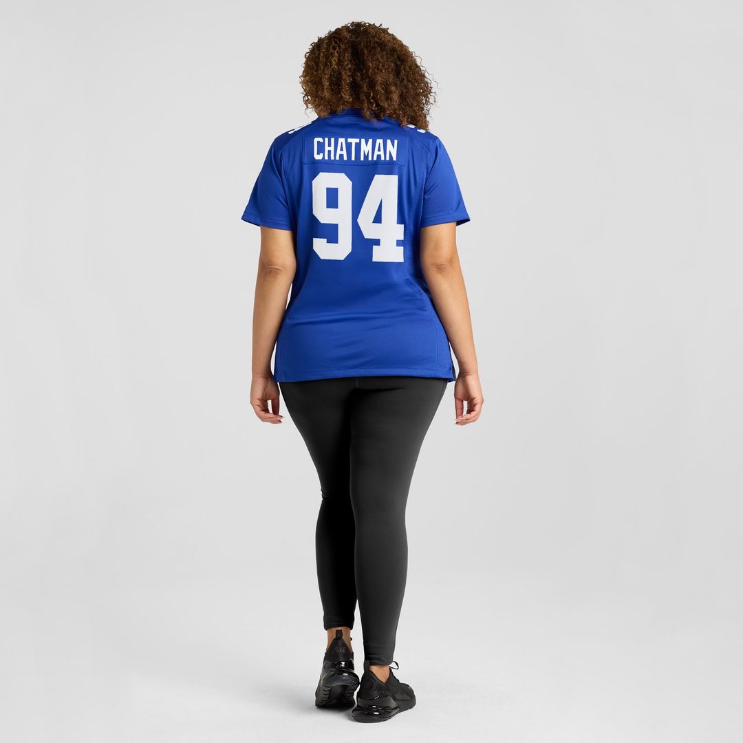 Elijah Chatman New York Giants Nike Women's  Game Jersey -  Royal