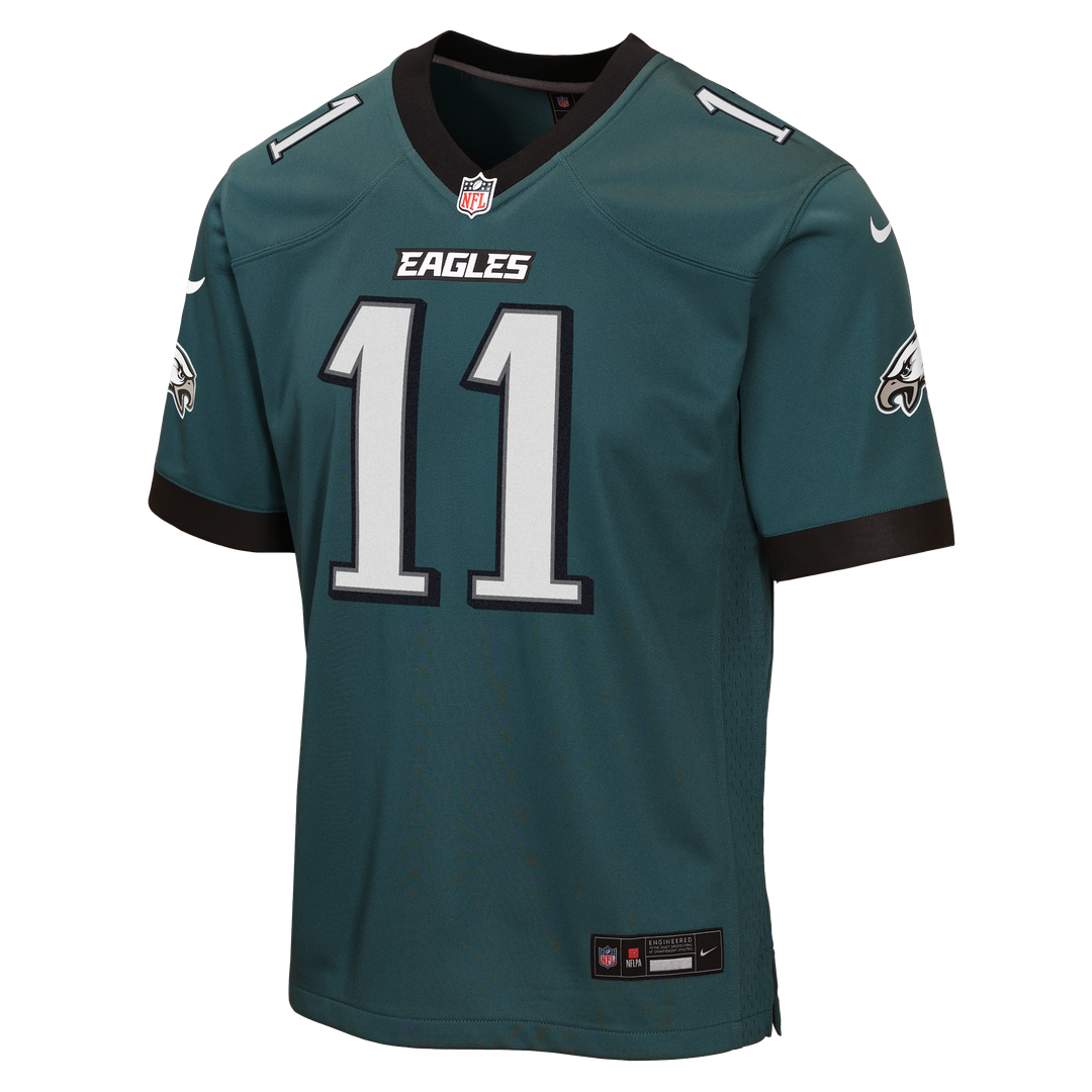 A.J. Brown Philadelphia Eagles Nike Youth Game Jersey - Kelly Green