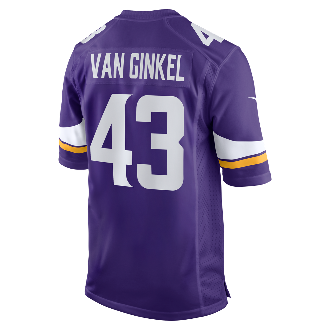 Andrew Van Ginkel Minnesota Vikings Nike Alternate Game Jersey - White