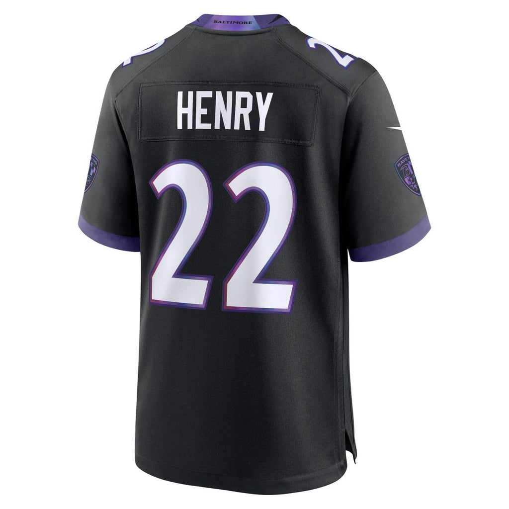 Derrick Henry Baltimore Ravens Nike Alternate Game Jersey - Purple