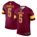 Jayden Daniels Washington Commanders Nike Legend Player Performance Top - Burgundy